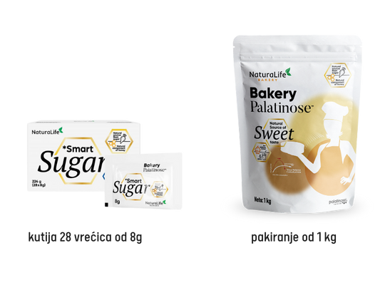 Smart sugar – Prirodna i zdrava zamjena za klasičan šećer: Upoznajte Palatinose™